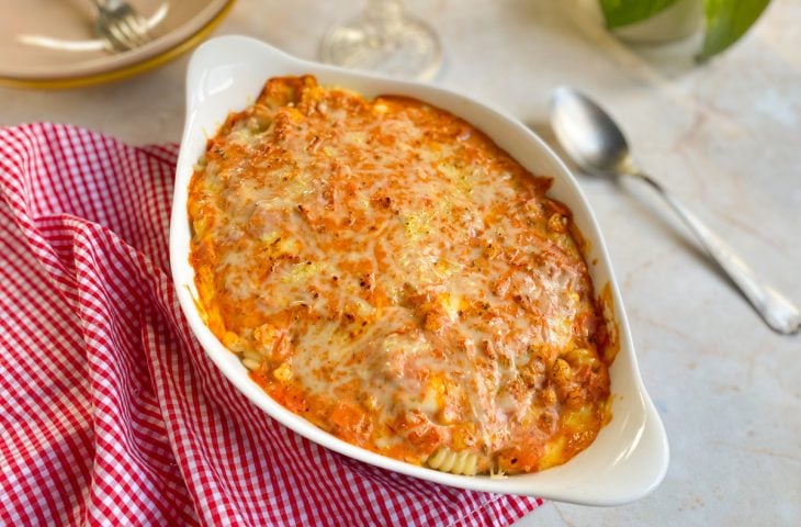 Macarrão de forno fácil