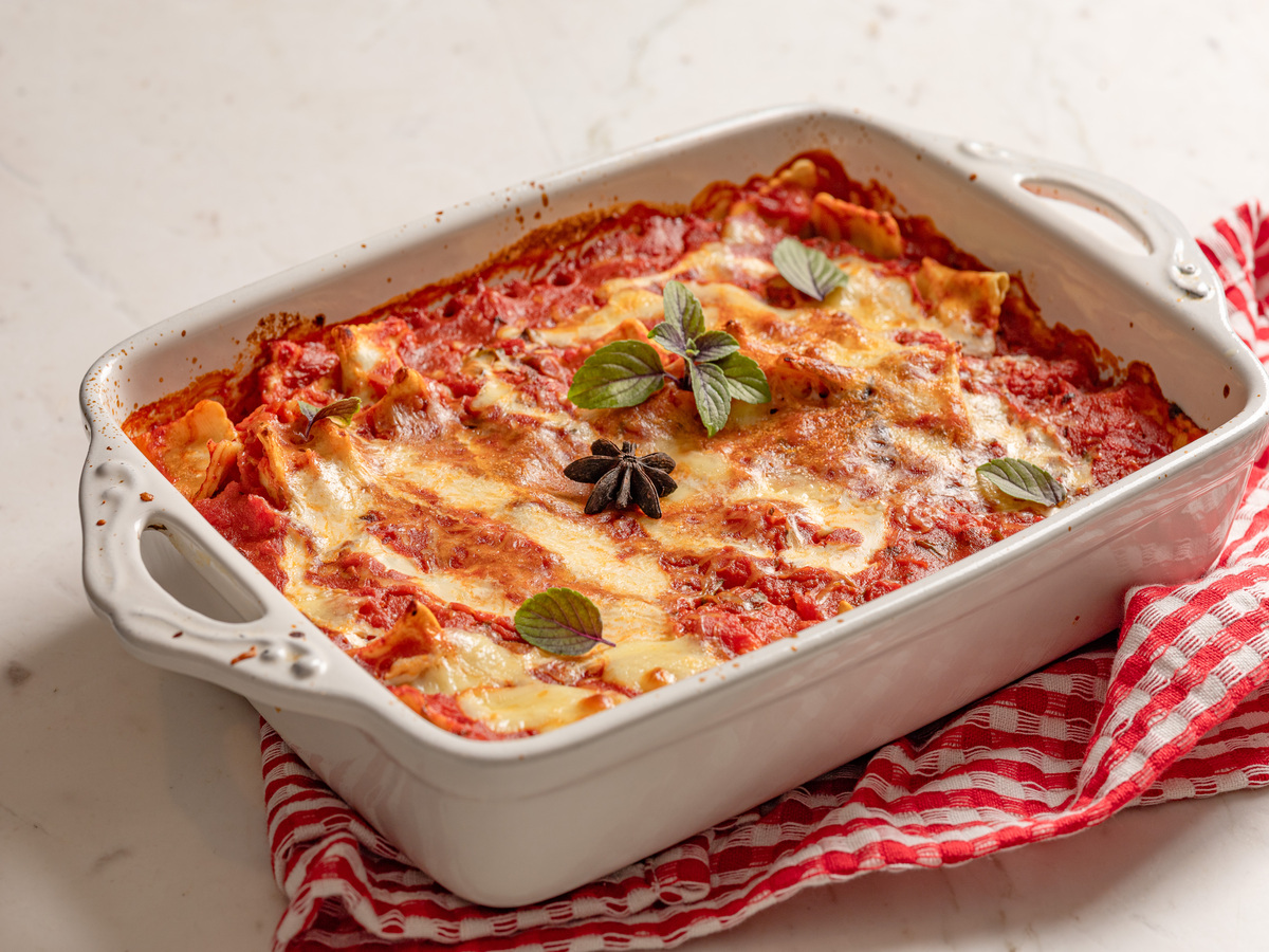 Macarrão de forno simples e rápido