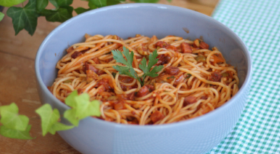 Macarronada de calabresa fácil