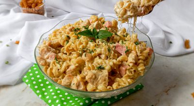 Macarronada de frango