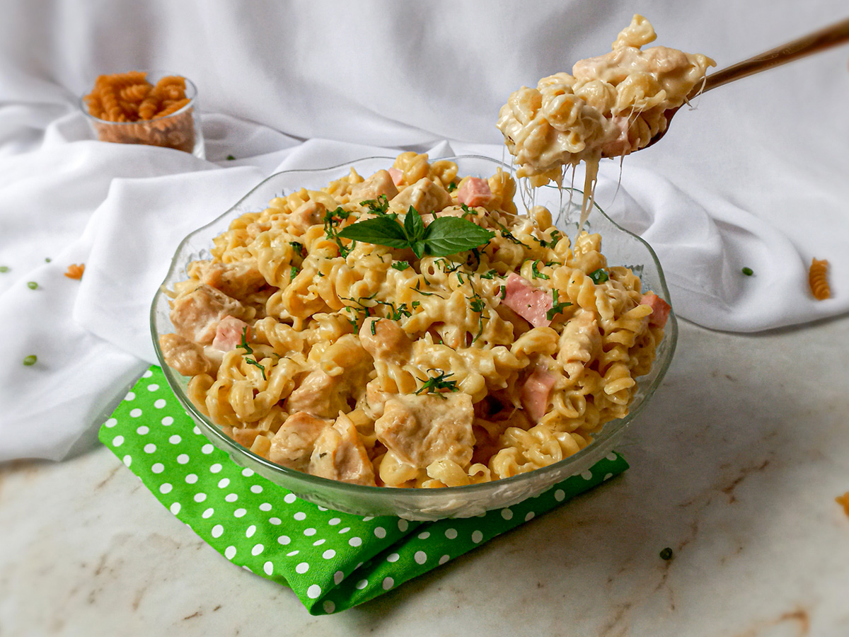 Macarronada de frango