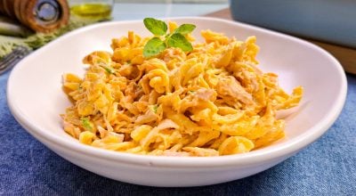 Macarronese de frango