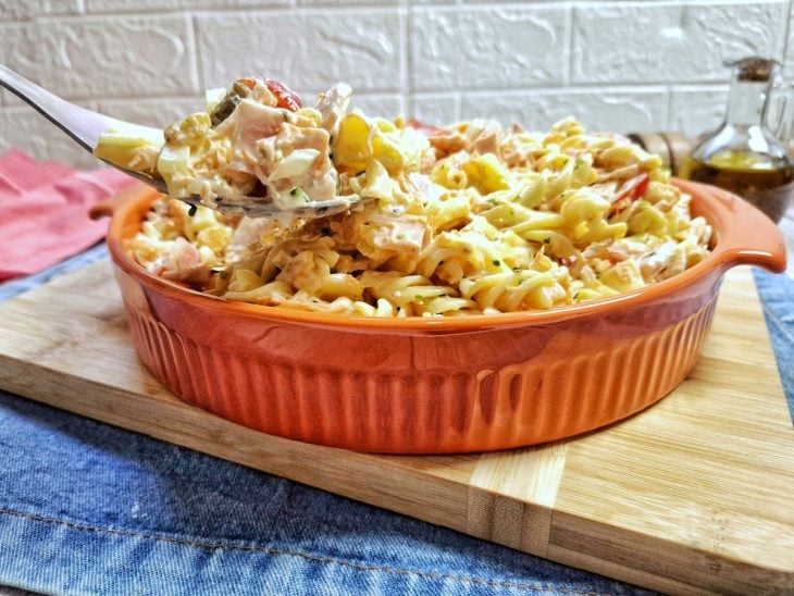 Macarronese pronta para consumo.