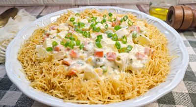 Maionese de batata para churrasco