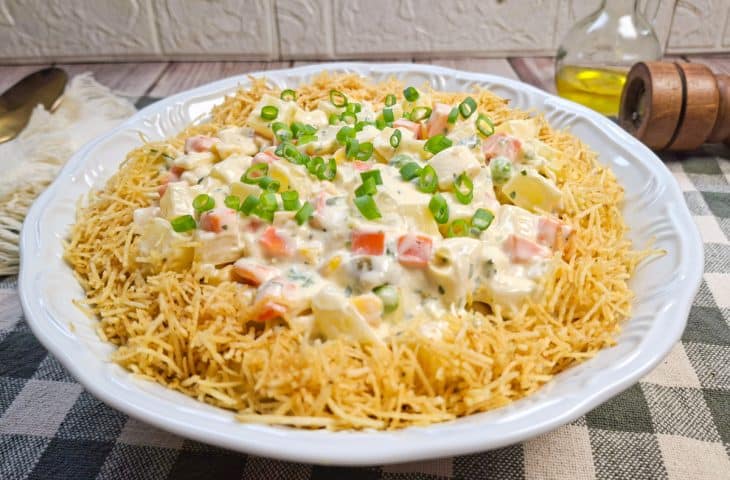 Maionese de batata para churrasco