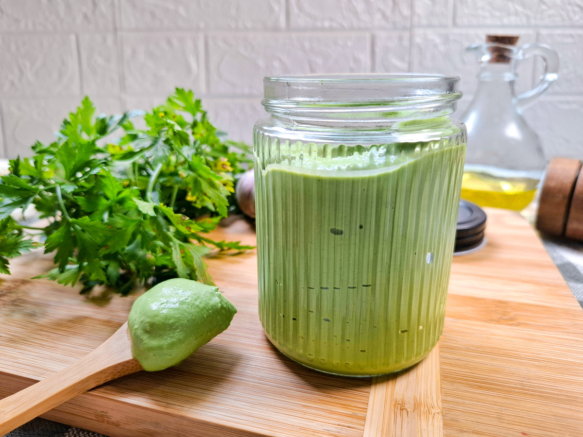 Maionese verde caseira