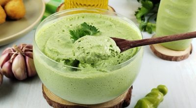 Maionese verde de alho