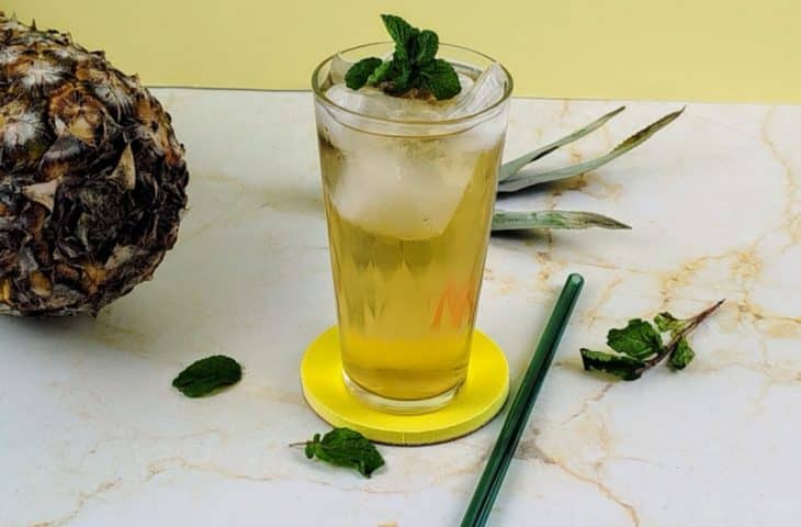 Malibu com chá gelado