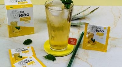 Malibu com chá gelado