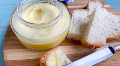 Manteiga ghee caseira