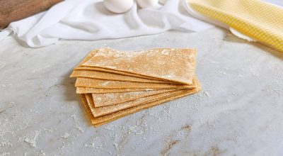 Massa caseira para lasanha