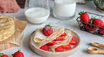 Massa de crepe sem ovo