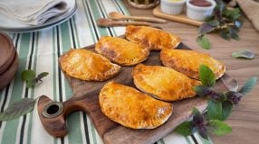 Massa de pastel caseiro para air fryer