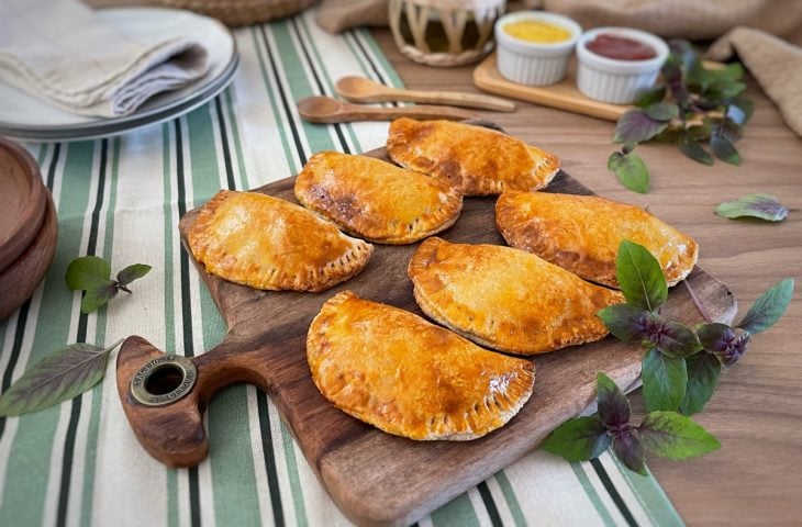 Massa de pastel caseiro para air fryer