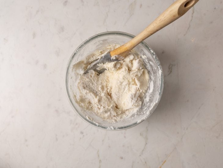 massa para preparar pastel sem gluten