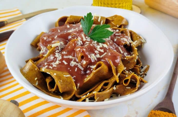 Massa fresca sem ovos