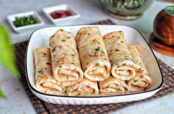 Massa para panqueca salgada