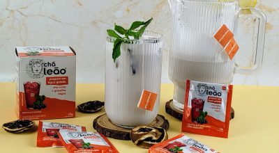 Mate suíço com groselha negra