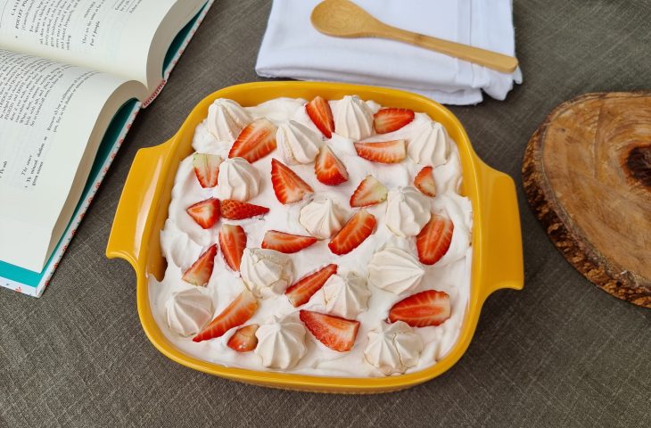 Merengue de morango