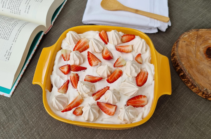 Merengue de morango
