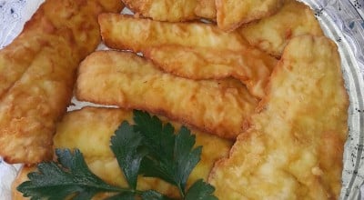 Merluza empanada