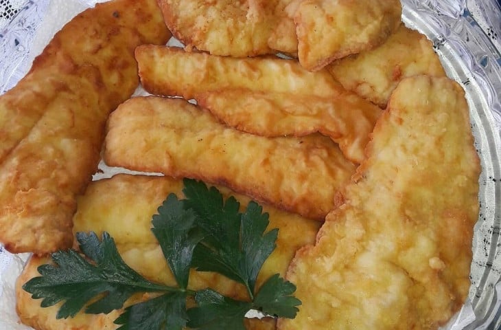 Merluza empanada