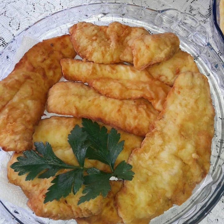 Merluza empanada