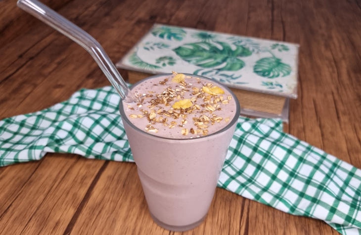 Milk-shake de açaí com banana