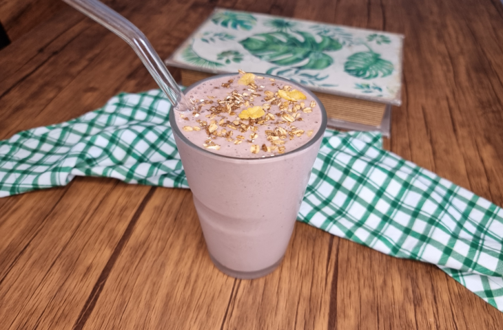 Milk-shake de açaí com banana