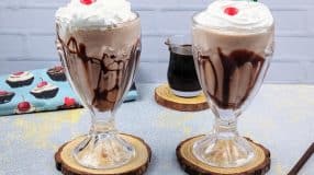 Milk shake de chocolate