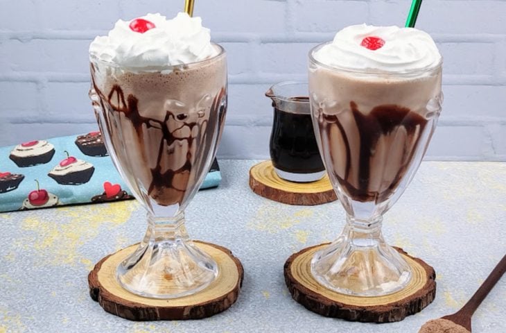 Milk shake de chocolate