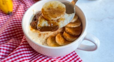 Mingau de aveia sem açúcar