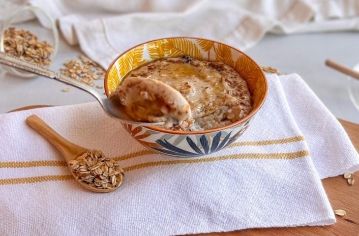 Mingau de aveia simples