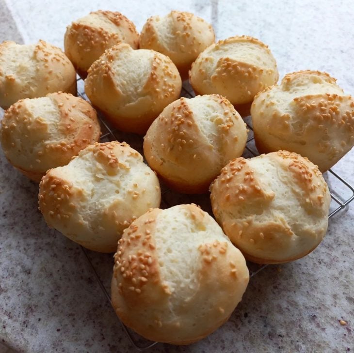 Mini pão francês sem glúten