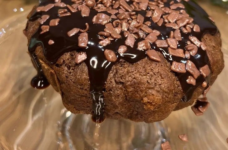 Minibolo de chocolate