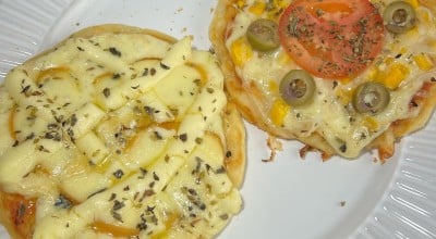 Minipizza caseira