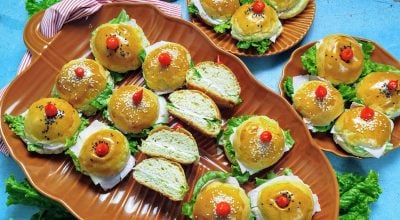 Minissanduíche para festa