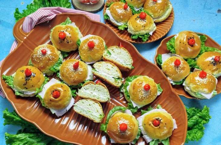 Minissanduíche para festa