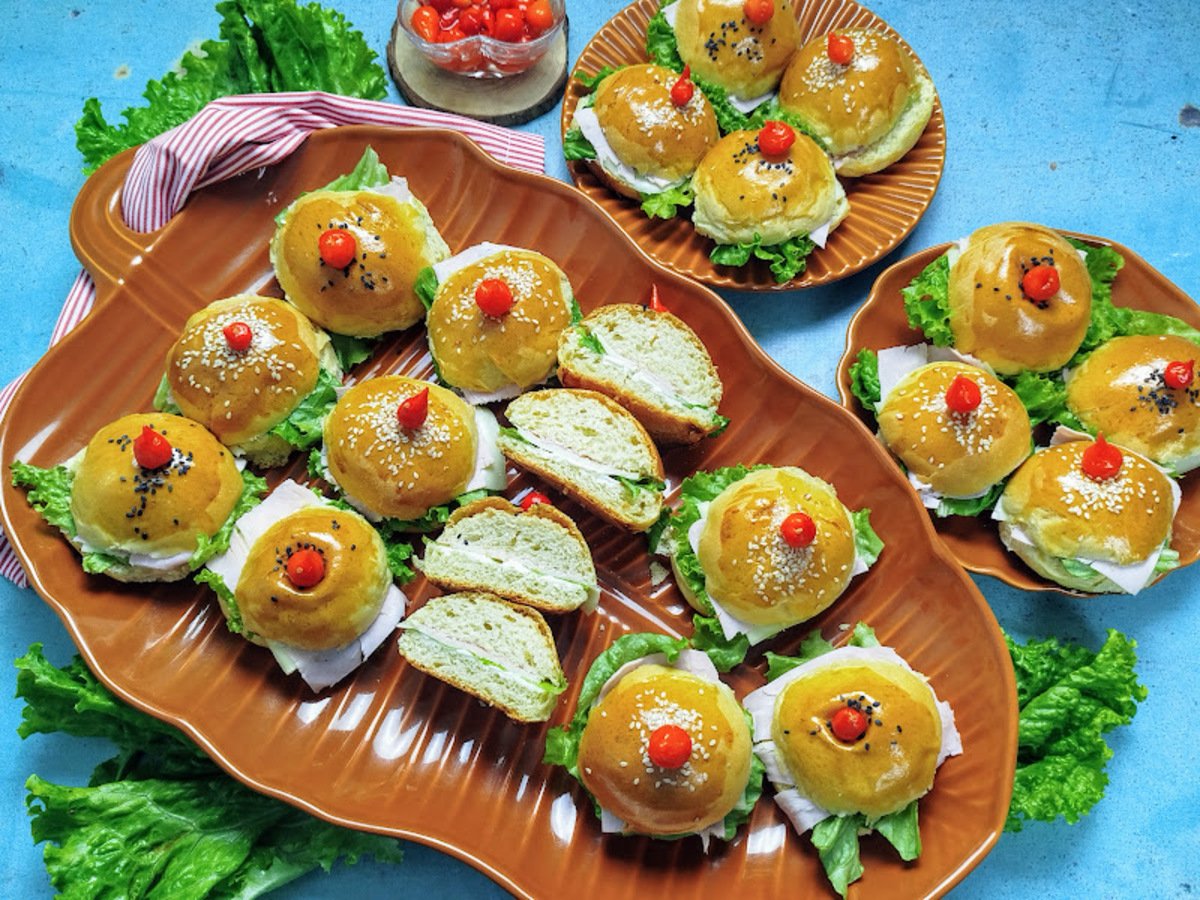 Minissanduíche para festa