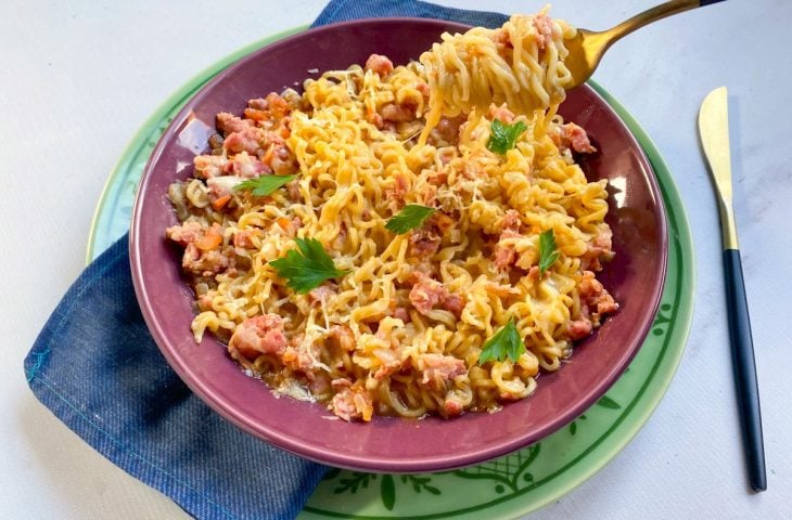 Miojo gourmet