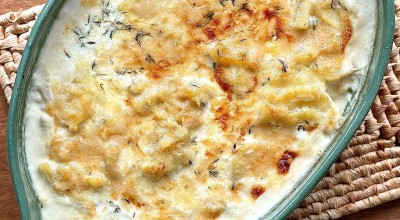 Mix de batatas gratinadas