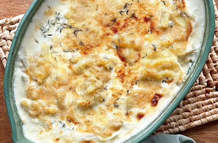 Mix de batatas gratinadas