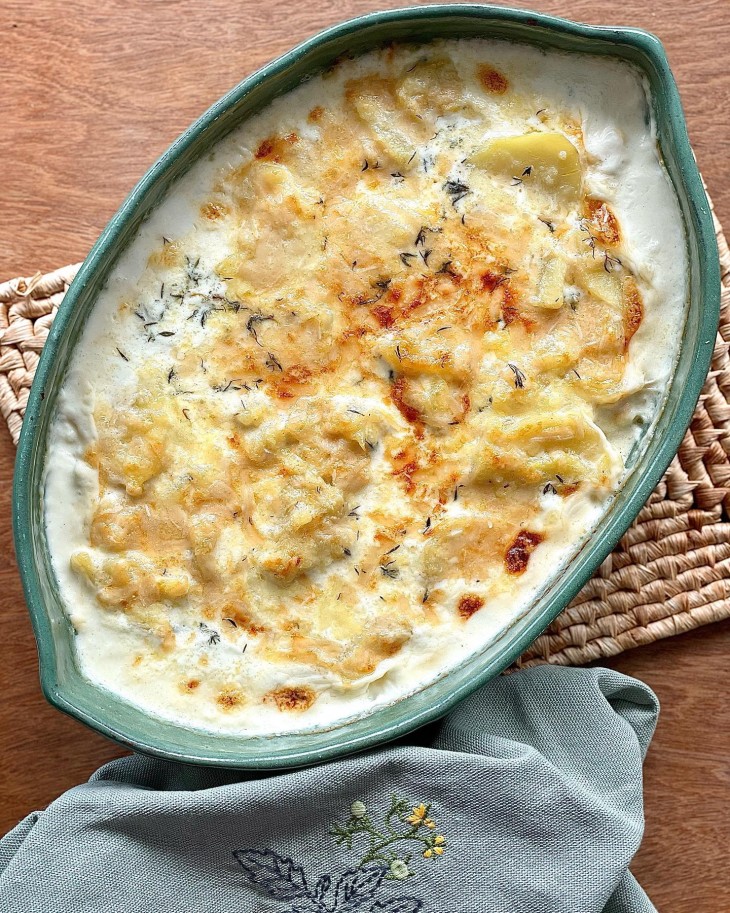 Mix de batatas gratinadas