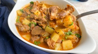 Moela com batata