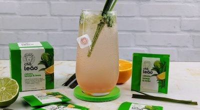 Mojito com cidreira, laranja e limão