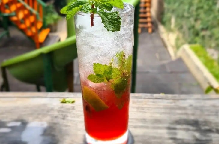 Mojito de morango