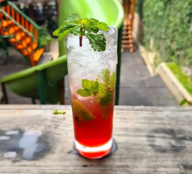 Mojito de morango