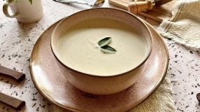Molho bechamel com queijo