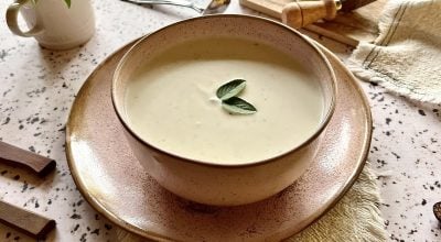 Molho bechamel com queijo