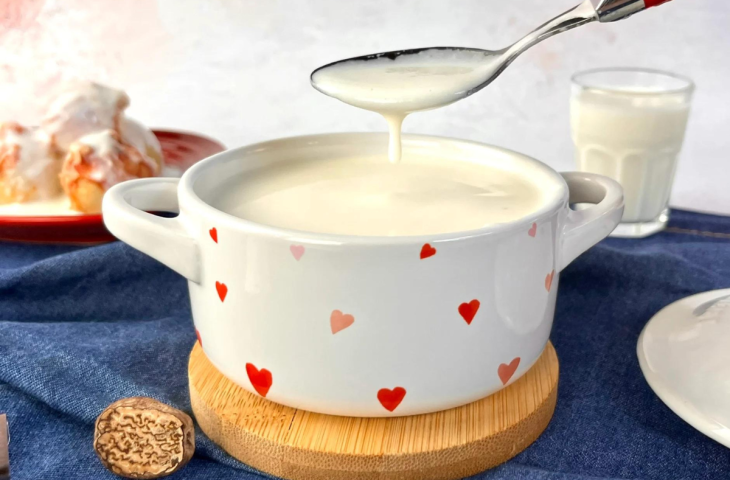 Molho branco com maizena